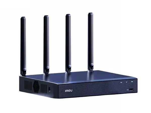 NVR IP, 18 canale, Wi-Fi 6 dual band, 8MP (4K), Smart Detection, 1xSATA pana la 16TB, H.265/H.264, Imou, NVR-N118W-8A0E-P