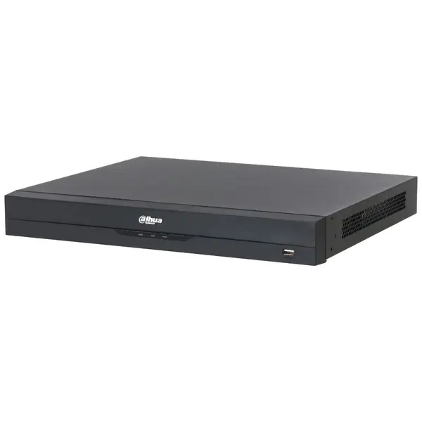 NVR IP Dahua WizSense, 16 canale, 32MP, 16 porturi PoE, AcuPick, WizSeek, SMD Plus, HDMI 8K, 2 HDD x 26TB, NVR5216-16P-EI2
