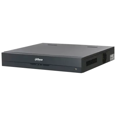 NVR IP Dahua WizSense, 64 canale, 32MP, AcuPick, WizSeek, SMD Plus, recunoastere faciala, HDMI 8K, 4 HDD x 26TB, NVR5464-EI2