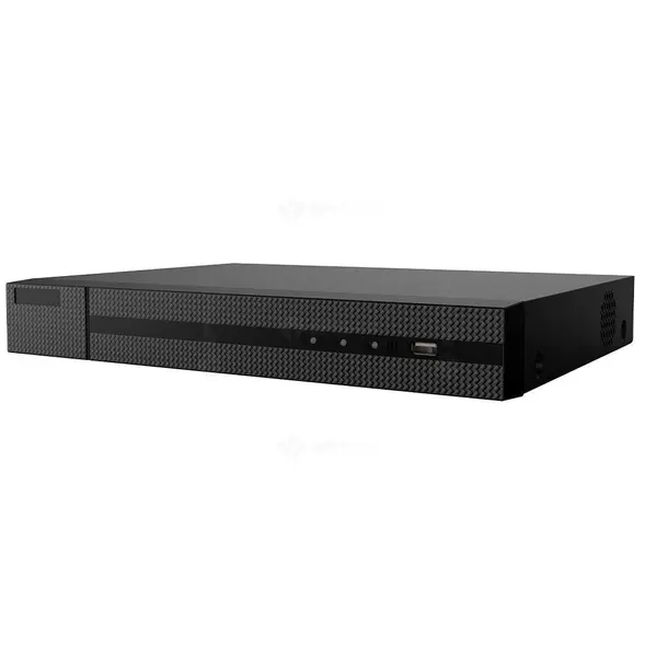 NVR IP HiLook by Hikvision, 16 canale, 12MP, HDMI 4K, H.265+, 160Mbps, 2x SATA, analiza AI, NVR-216MH-K
