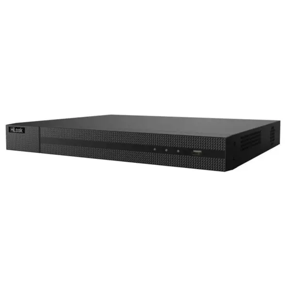 NVR IP HiLook by Hikvision, 8 canale, 4K, AcuSense, 8 porturi PoE, 80 Mbps, recunoastere faciala, Motion Detection 2.0, NVR-208MH-K/8P