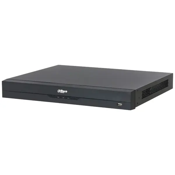 NVR Recorder video retea Dahua WizSense, 16 canale PoE, 32MP, iesire 8K HDMI, 2x HDD 20TB, NVR5216-16P-EI2