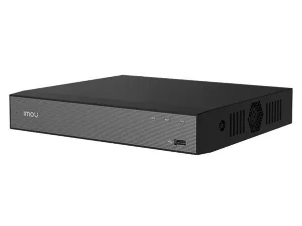 NVR supraveghere IP Imou, 18 canale, 8 porturi PoE, 8 MP, iesire 4K, H.265, 90 Mbps, 1xSATA, detectie AI, NVR-N118P8-8A0E-P