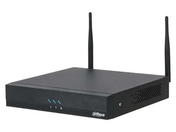 NVR wireless Dahua, 4 canale, Wi-Fi 6, 16MP, HDMI 4K, 1 HDD, AI SMD Plus, 80 Mbps, NVR2104HC-W