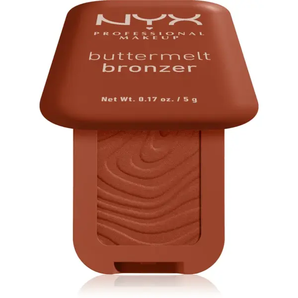 NYX Professional Makeup Buttermelt Bronzer autobronzant culoare 7.5 Butta Match 5 g