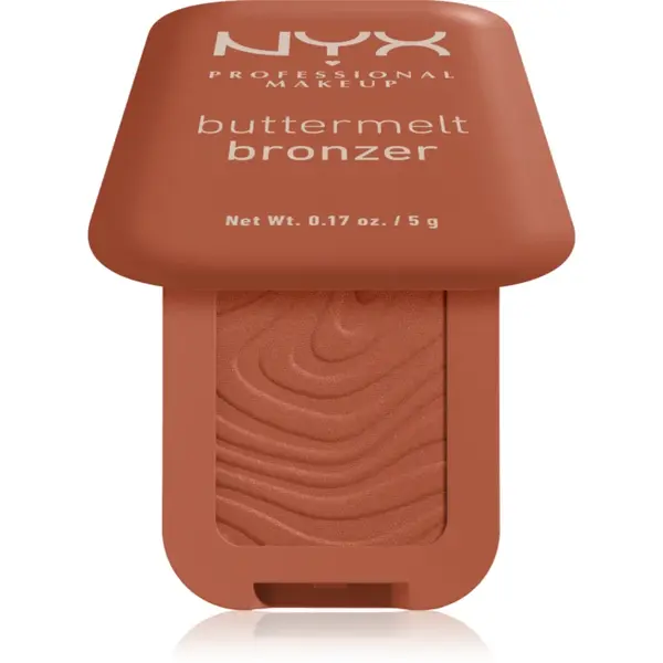 NYX Professional Makeup Buttermelt Bronzer autobronzant culoare 3.5 Butta'd Down 5 g