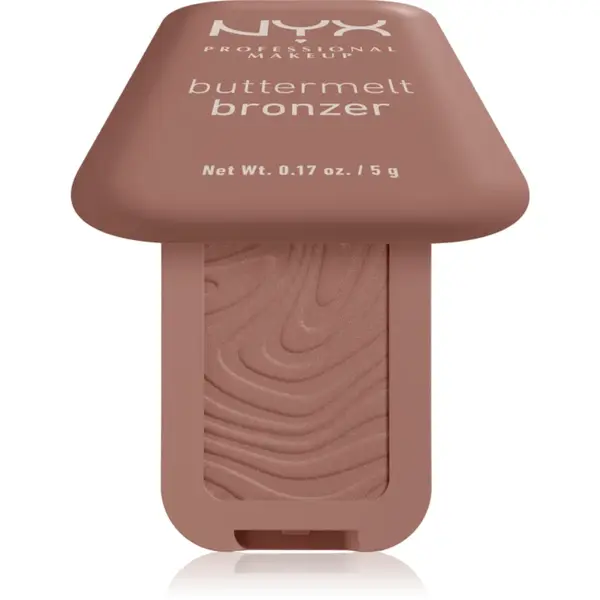 NYX Professional Makeup Buttermelt Bronzer autobronzant culoare 02 All Buttad Up 5 g