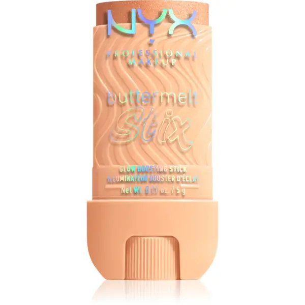 NYX Professional Makeup Buttermelt Glow Stix Stick Strălucire culoare 08 Let Me Melt 5 g