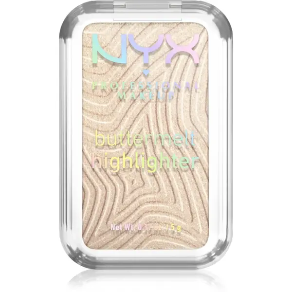 NYX Professional Makeup Buttermelt Highlighter iluminator culoare bright & butta 05 5 g
