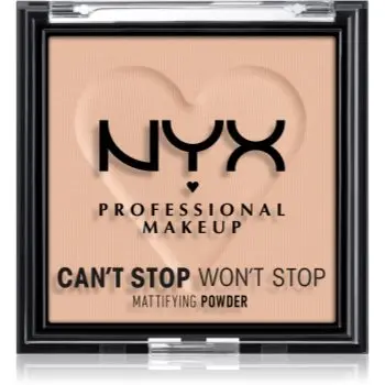 NYX Professional Makeup Can't Stop Won't Stop Mattifying Powder pudra matuire