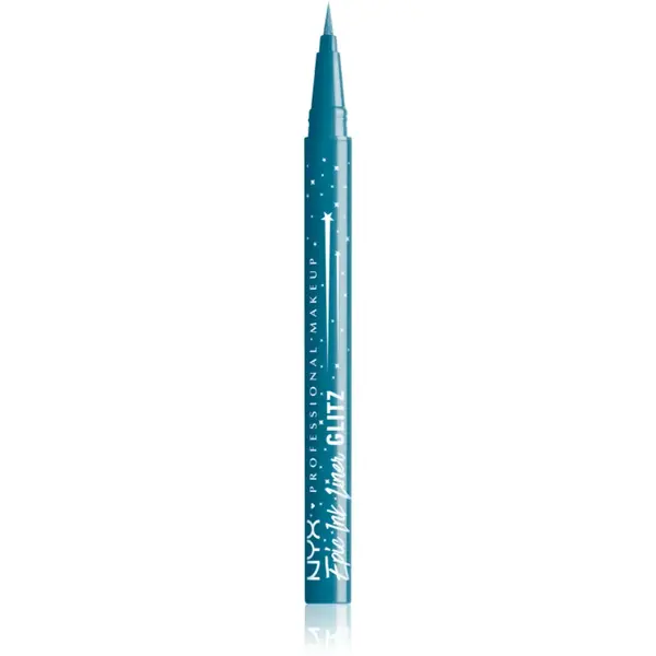 NYX Professional Makeup Epic Ink Glitz creion metalic pentru ochi culoare Tapered Twinkle 1 ml