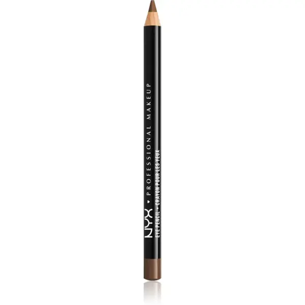 NYX Professional Makeup Eye and Eyebrow Pencil creion de ochi cu trasare precisă culoare 914 Medium Brown 1.2 g