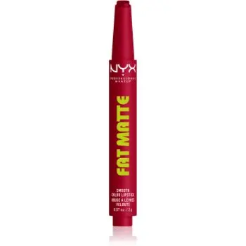 NYX Professional Makeup Fat Matte balsam de buze cu efect matifiant