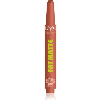 NYX Professional Makeup Fat Matte balsam de buze cu efect matifiant