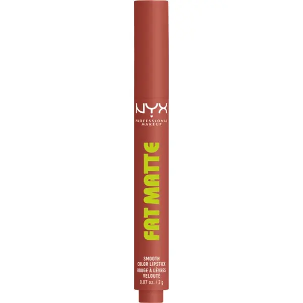 NYX Professional Makeup Fat Matte balsam de buze cu efect matifiant Rose Robe 2 g