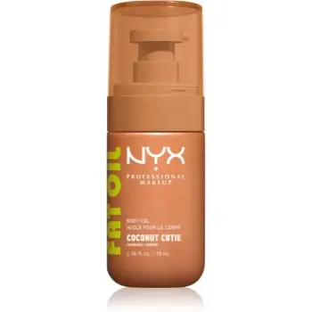 NYX Professional Makeup Fat Oil Body Ulei de corp hranitor ofera hidratare si stralucire