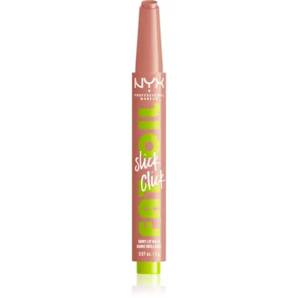 NYX Professional Makeup Fat Oil Slick Click balsam de buze colorat culoare 14 Group Chat 2 g