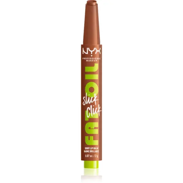 NYX Professional Makeup Fat Oil Slick Click balsam de buze colorat culoare 17 Feedworthy 2 g