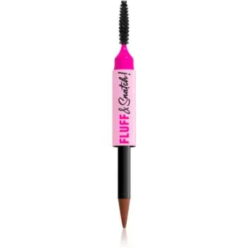 NYX Professional Makeup Fluff & Snatch creion pentru sprancene cu efect de pulbere