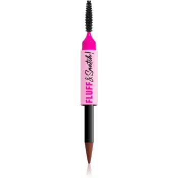 NYX Professional Makeup Fluff & Snatch creion pentru sprancene cu efect de pulbere