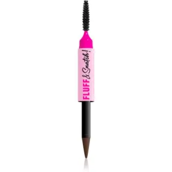 NYX Professional Makeup Fluff & Snatch creion pentru sprancene cu efect de pulbere