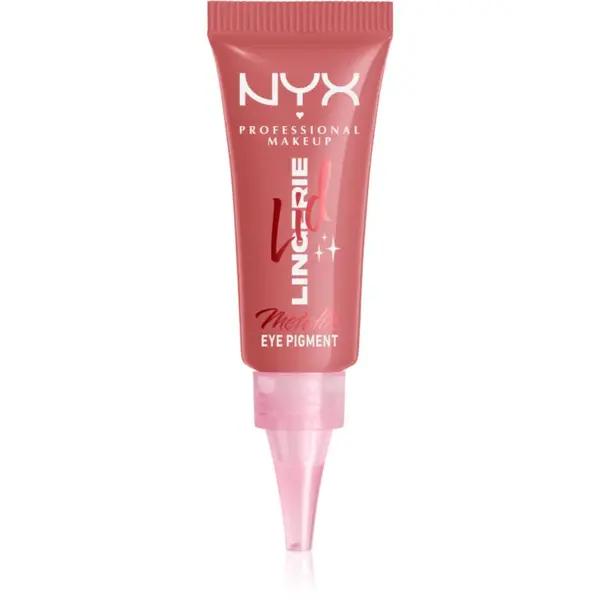 NYX Professional Makeup Lid Lingerie fard de pleoape cremos culoare Risky Rosé 6 ml