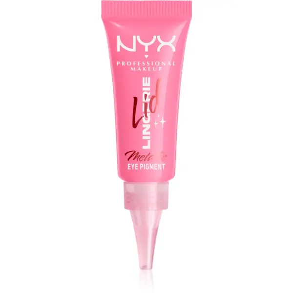 NYX Professional Makeup Lid Lingerie fard de pleoape cremos culoare 08 Push-Up Pink 6 ml