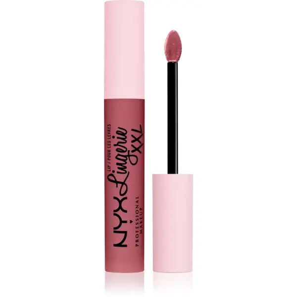 NYX Professional Makeup Lip Lingerie XXL ruj de buze lichid, cu finisaj matifiant culoare 04 - Flaunt It 4 ml