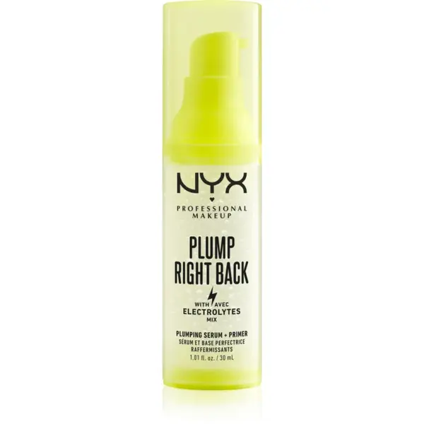 NYX Professional Makeup Plump Right Back Plump Serum And Primer baza rezisitenta 30 ml