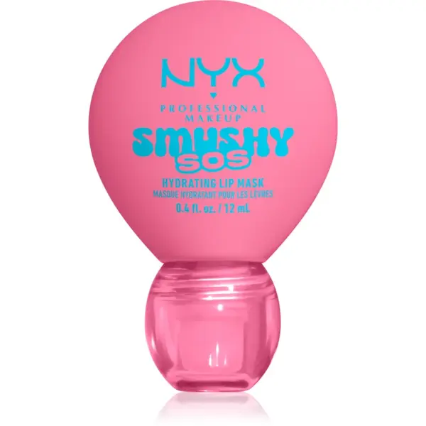NYX Professional Makeup Smushy SOS mască hidratantă pentru buze culoare 04 Guava Glaze 12 ml