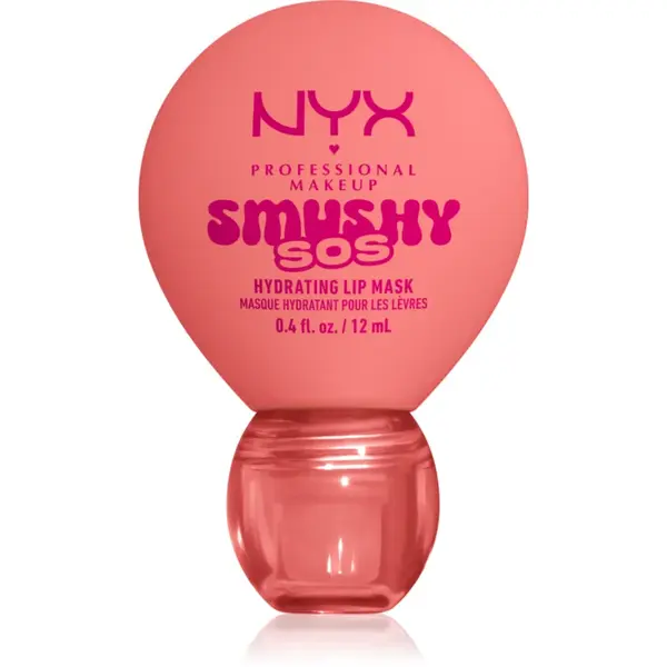NYX Professional Makeup Smushy SOS mască hidratantă pentru buze culoare 03 Peachy Pamper 12 ml