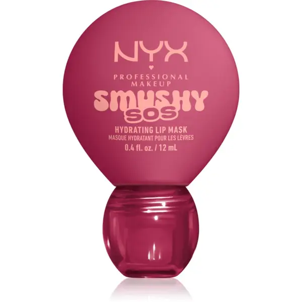 NYX Professional Makeup Smushy SOS mască hidratantă pentru buze culoare 06 Rose Recharge 12 ml