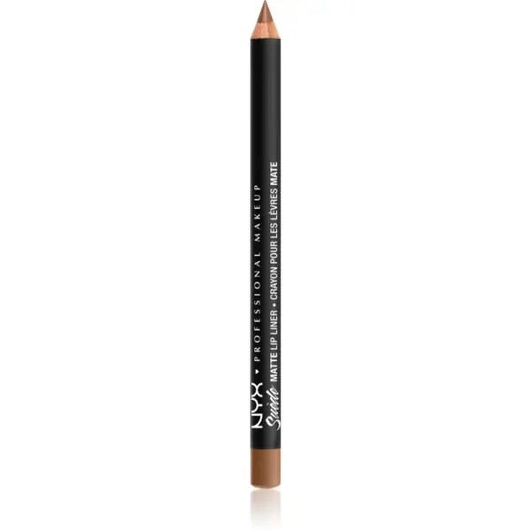 NYX Professional Makeup Suede Matte Lip Liner dermatograf mat de buze culoare 07 Sandstorm 1 g