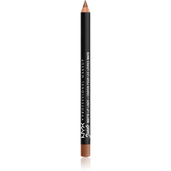 NYX Professional Makeup Suede Matte Lip Liner dermatograf mat de buze culoare 04 Soft-Spoken 1 g