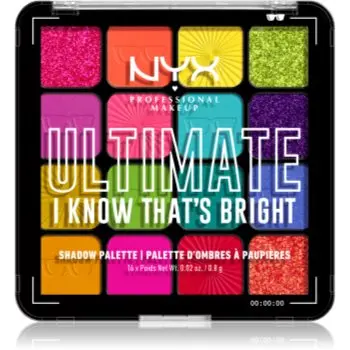 NYX Professional Makeup Ultimate Shadow Palette fard ochi
