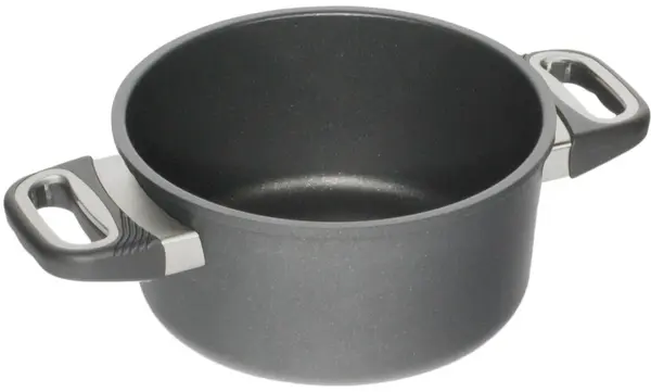 Oală AMT - 20 cm, înveliș antiaderent, negru