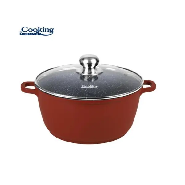 Oala Cooking by Heinner Calabria, Diametru 40 cm, Volum 18.6 l, Capac