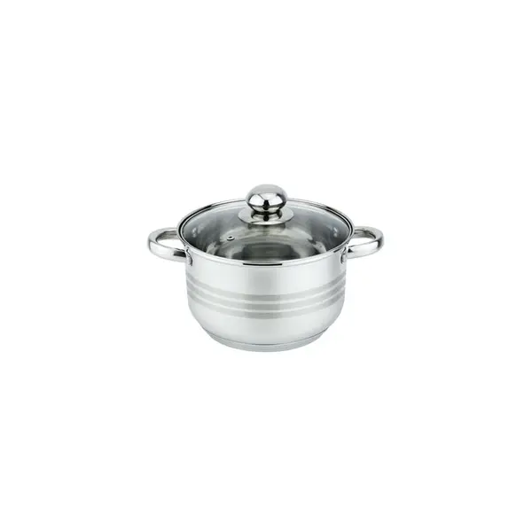 Oala cu capac Floria ZLN-4052, Inox, 22 x 14 cm, 4 L