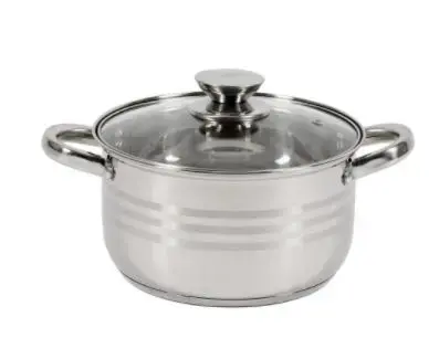 Oala cu capac Heinner HR-HJ-035, 20 x 11.5 cm, 3.5 L (Inox)