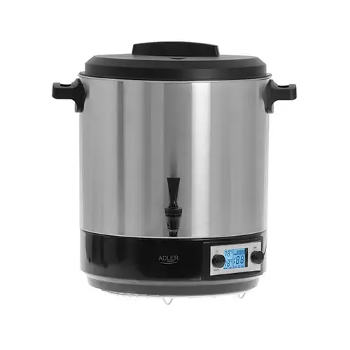 Oala electrica de pasteurizare Adler AD 4496, 2600 W, 28 L (Negru/Gri)