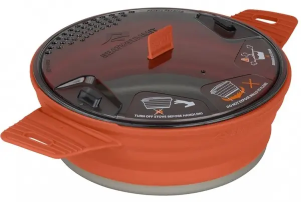 Oală pliabilă Sea to Summit - X Pot 1.4 L, maro