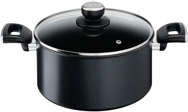 Oală Tefal - Unlimited G2554672, 24 cm, negru