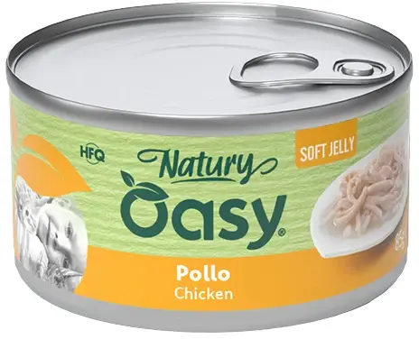 OASY Natury Conservă pentru pisici, cu Pui, în jeleu 150g
