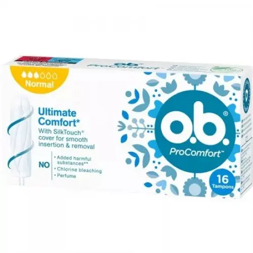 OB tampoane ProComfort normal, 16 bucati Zephyr Labs