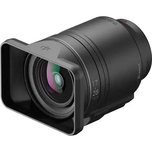 Obiectiv DJI Zenmuse DL PZ 17-28mm T3.0 ASPH LS, 13 elemente in 11 grupuri, Autofocus, 67mm frontal