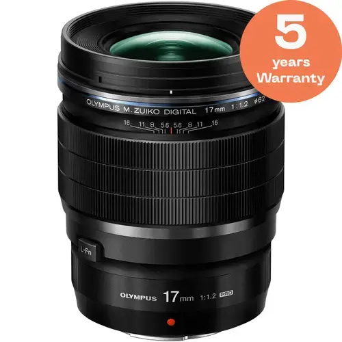 Obiectiv Olympus M.Zuiko Digital ED 17mm F1.2 PRO, MFT, Negru