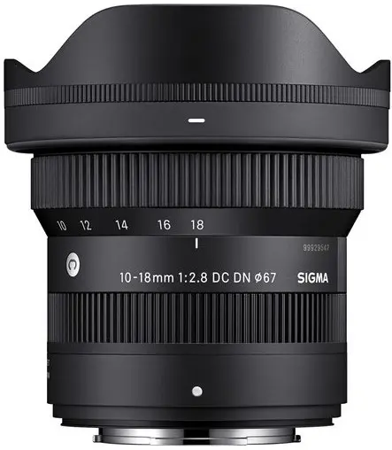 Obiectiv Sigma - 10-18mm, f/2.8, DC DN, Contemporary, Sony E