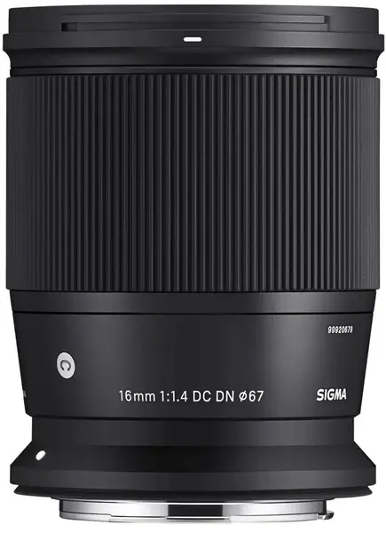 Obiectiv Sigma - 16mm, f/1.4 DC DN Contemporary, Canon RF-Mount