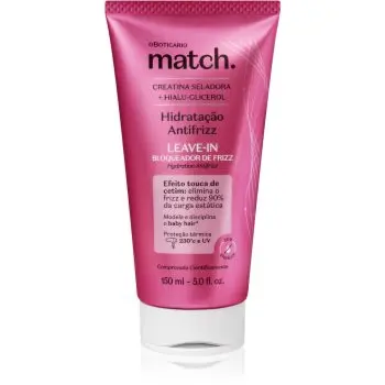 oBoticário Match. Anti-Frizz balsam (nu necesita clatire) cu efect de hidratare
