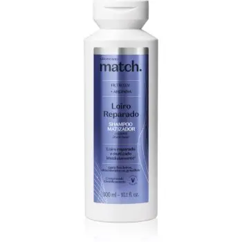 oBoticário Match. Blonde Repair sampon pentru regenerare pentru par blond